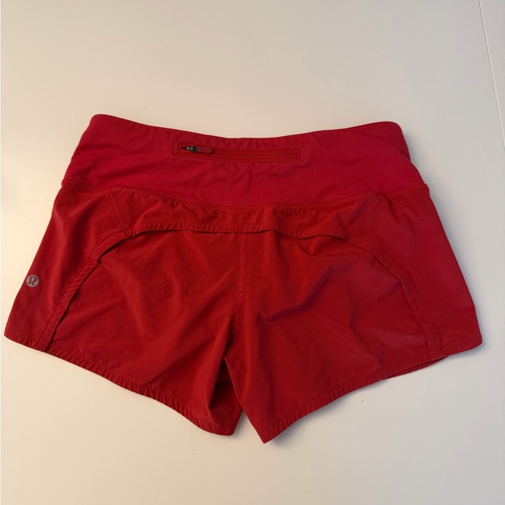 lululemon High Rise Speed Up 4in Shorts